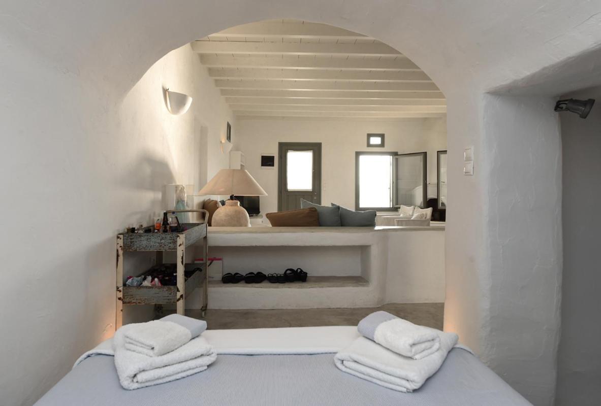 Ochre Dream, Beach Front & Sunset Villa Naousa Ngoại thất bức ảnh
