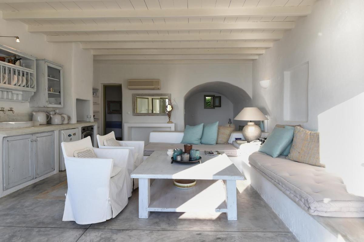 Ochre Dream, Beach Front & Sunset Villa Naousa Ngoại thất bức ảnh