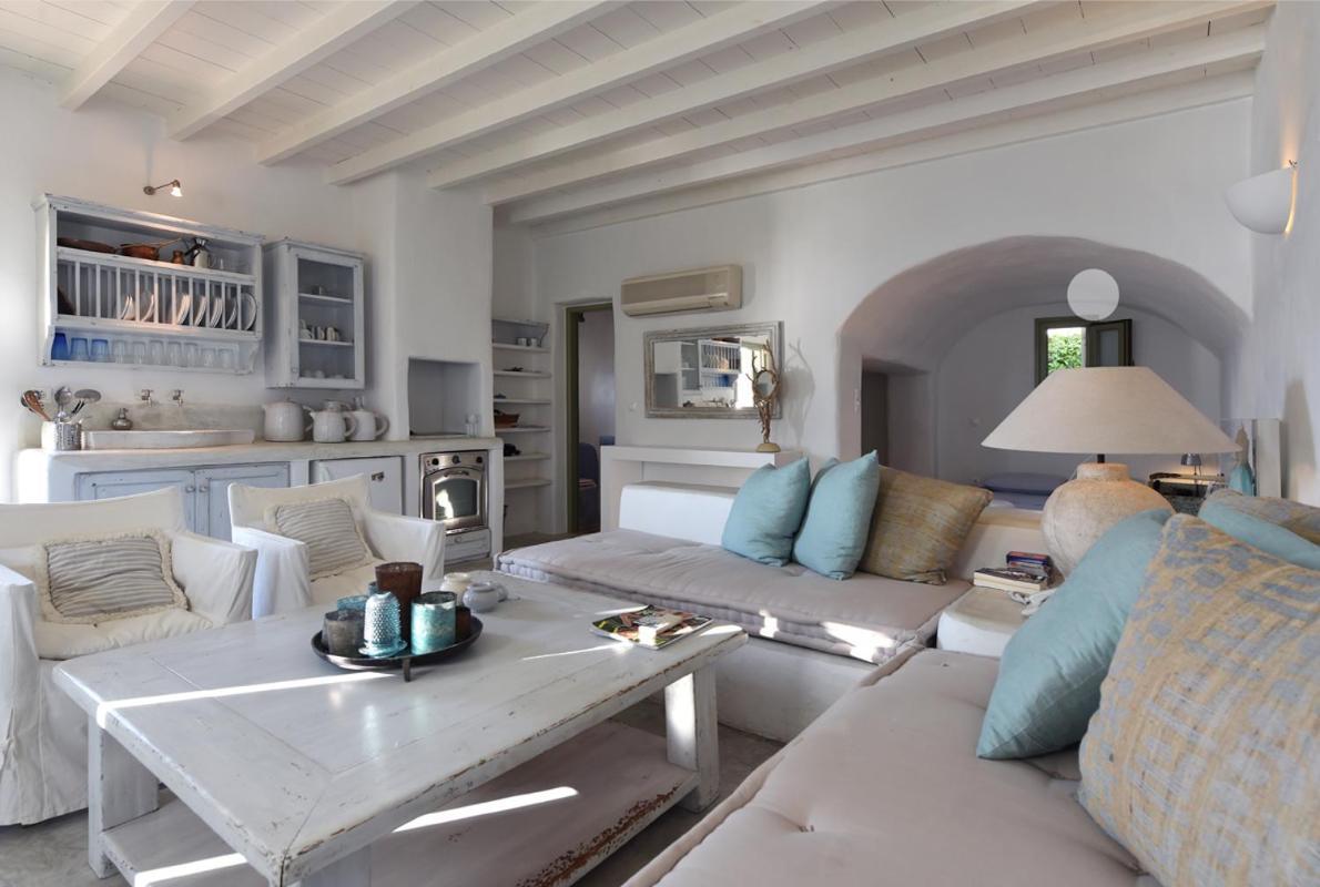 Ochre Dream, Beach Front & Sunset Villa Naousa Ngoại thất bức ảnh
